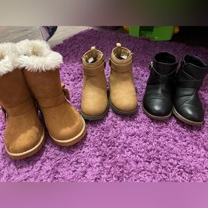 Girls Boots Size 9 and size 8 Toddler girl
